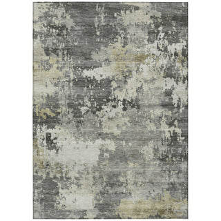 Piper Looms Chantille Abstract ACN2142 Pewter Machine Washable Area Rug main image
