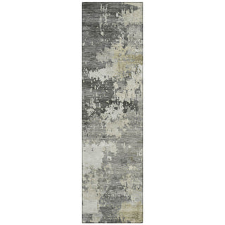 Piper Looms Chantille Abstract ACN2142 Pewter Machine Washable Area Rug Runner Main Image