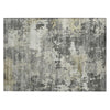Piper Looms Chantille Abstract ACN2142 Pewter Machine Washable Area Rug Scatter Main Image