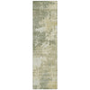 Piper Looms Chantille Abstract ACN2142 Sage Machine Washable Area Rug Runner Main Image
