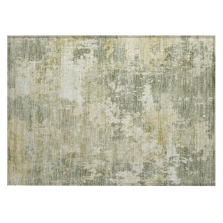 Piper Looms Chantille Abstract ACN2142 Sage Machine Washable Area Rug Scatter Main Image