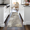 Piper Looms Chantille Abstract ACN2142 Taupe Machine Washable Area Rug Runner Lifestyle Image Feature