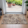 Piper Looms Chantille Abstract ACN2143 Brown Machine Washable Area Rug Scatter Lifestyle Image Feature