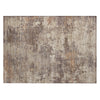Piper Looms Chantille Abstract ACN2143 Brown Machine Washable Area Rug Scatter Main Image