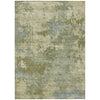 Piper Looms Chantille Abstract ACN2143 Green Machine Washable Area Rug main image