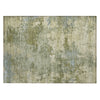Piper Looms Chantille Abstract ACN2143 Green Machine Washable Area Rug Scatter Main Image