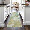 Piper Looms Chantille Abstract ACN2144 Aloe Machine Washable Area Rug Runner Lifestyle Image Feature