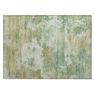 Piper Looms Chantille Abstract ACN2144 Aloe Machine Washable Area Rug Scatter Main Image