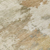 Piper Looms Chantille Abstract ACN2144 Khaki Machine Washable Area Rug Swatch Image