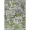 Piper Looms Chantille Abstract ACN2144 Olive Machine Washable Area Rug main image