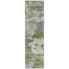 Piper Looms Chantille Abstract ACN2144 Olive Machine Washable Area Rug Runner Main Image
