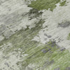 Piper Looms Chantille Abstract ACN2144 Olive Machine Washable Area Rug Swatch Image