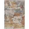 Piper Looms Chantille Abstract ACN2144 Paprika Machine Washable Area Rug main image