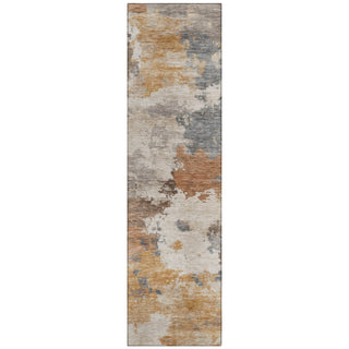 Piper Looms Chantille Abstract ACN2144 Paprika Machine Washable Area Rug Runner Main Image