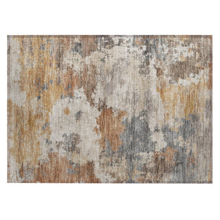 Piper Looms Chantille Abstract ACN2144 Paprika Machine Washable Area Rug Scatter Main Image