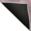 Piper Looms Chantille Abstract ACN2144 Pink Machine Washable Area Rug Backing Image