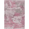 Piper Looms Chantille Abstract ACN2144 Pink Machine Washable Area Rug main image