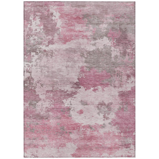 Piper Looms Chantille Abstract ACN2144 Pink Machine Washable Area Rug main image