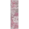 Piper Looms Chantille Abstract ACN2144 Pink Machine Washable Area Rug Runner Main Image