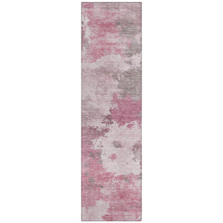 Piper Looms Chantille Abstract ACN2144 Pink Machine Washable Area Rug Runner Main Image