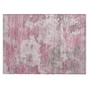 Piper Looms Chantille Abstract ACN2144 Pink Machine Washable Area Rug Scatter Main Image