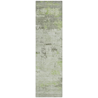 Piper Looms Chantille Abstract ACN2145 Aloe Machine Washable Area Rug Runner Main Image
