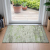 Piper Looms Chantille Abstract ACN2145 Aloe Machine Washable Area Rug Scatter Lifestyle Image Feature