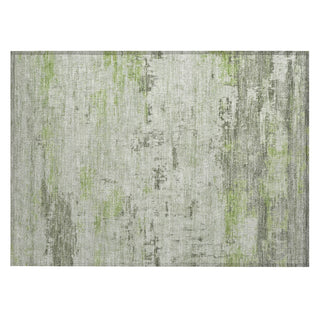 Piper Looms Chantille Abstract ACN2145 Aloe Machine Washable Area Rug Scatter Main Image