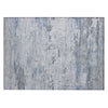 Piper Looms Chantille Abstract ACN2145 Blue Machine Washable Area Rug Scatter Main Image