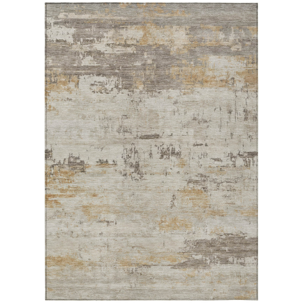 Piper Looms Chantille Abstract ACN2145 Putty Machine Washable Area Rug main image