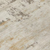 Piper Looms Chantille Abstract ACN2145 Putty Machine Washable Area Rug Swatch Image