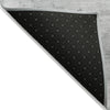 Piper Looms Chantille Abstract ACN2145 Silver Machine Washable Area Rug Backing Image