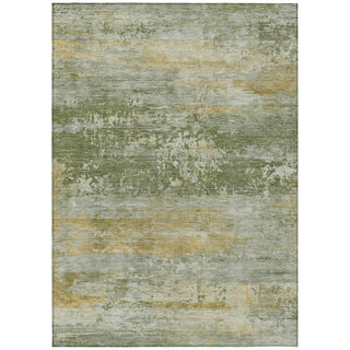 Piper Looms Chantille Abstract ACN2146 Aloe Machine Washable Area Rug main image