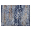 Piper Looms Chantille Abstract ACN2146 Blue Machine Washable Area Rug Scatter Main Image