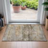 Piper Looms Chantille Abstract ACN2146 Brown Machine Washable Area Rug Scatter Lifestyle Image Feature