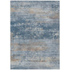 Piper Looms Chantille Abstract ACN2146 Denim Machine Washable Area Rug main image