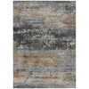 Piper Looms Chantille Abstract ACN2146 Gray Machine Washable Area Rug main image