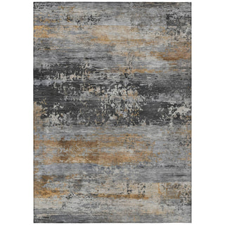 Piper Looms Chantille Abstract ACN2146 Gray Machine Washable Area Rug main image