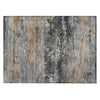 Piper Looms Chantille Abstract ACN2146 Gray Machine Washable Area Rug Scatter Main Image
