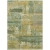 Piper Looms Chantille Abstract ACN2147 Green Machine Washable Area Rug main image