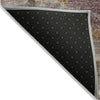 Piper Looms Chantille Abstract ACN2147 Rust Machine Washable Area Rug Backing Image
