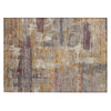 Piper Looms Chantille Abstract ACN2147 Rust Machine Washable Area Rug Scatter Main Image