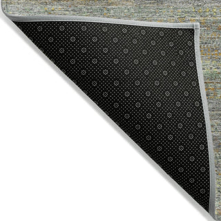 Piper Looms Chantille Stripes ACN2148 Gray Machine Washable Area Rug Backing Image