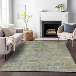 Piper Looms Chantille Stripes ACN2148 Gray Machine Washable Area Rug Lifestyle Image Feature