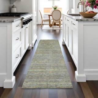 Piper Looms Chantille Stripes ACN2148 Gray Machine Washable Area Rug Runner Lifestyle Image Feature