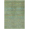 Piper Looms Chantille Stripes ACN2148 Green Machine Washable Area Rug main image