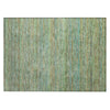 Piper Looms Chantille Stripes ACN2148 Green Machine Washable Area Rug Scatter Main Image