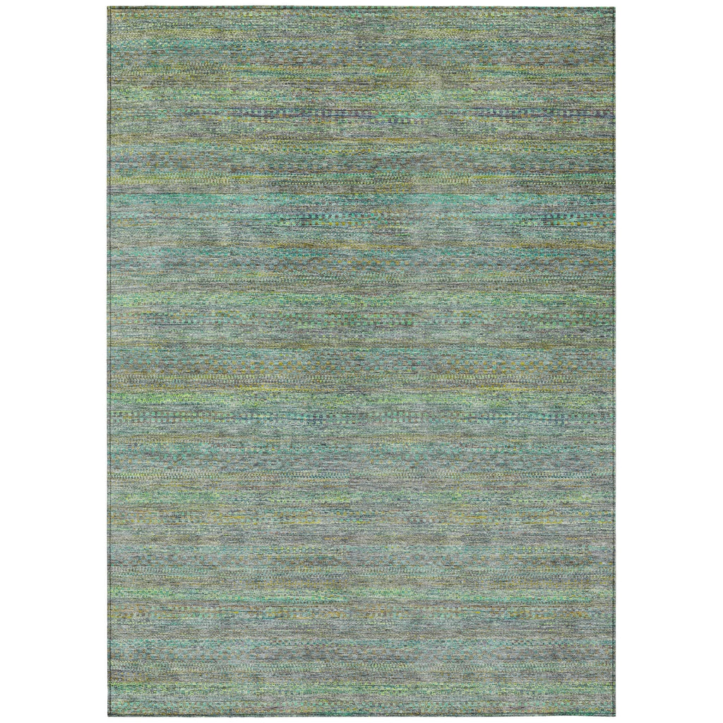 Piper Looms Chantille Stripes ACN2148 Pewter Machine Washable Area Rug main image