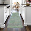 Piper Looms Chantille Stripes ACN2148 Pewter Machine Washable Area Rug Runner Lifestyle Image Feature