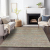 Piper Looms Chantille Stripes ACN2148 Sage Machine Washable Area Rug Lifestyle Image Feature